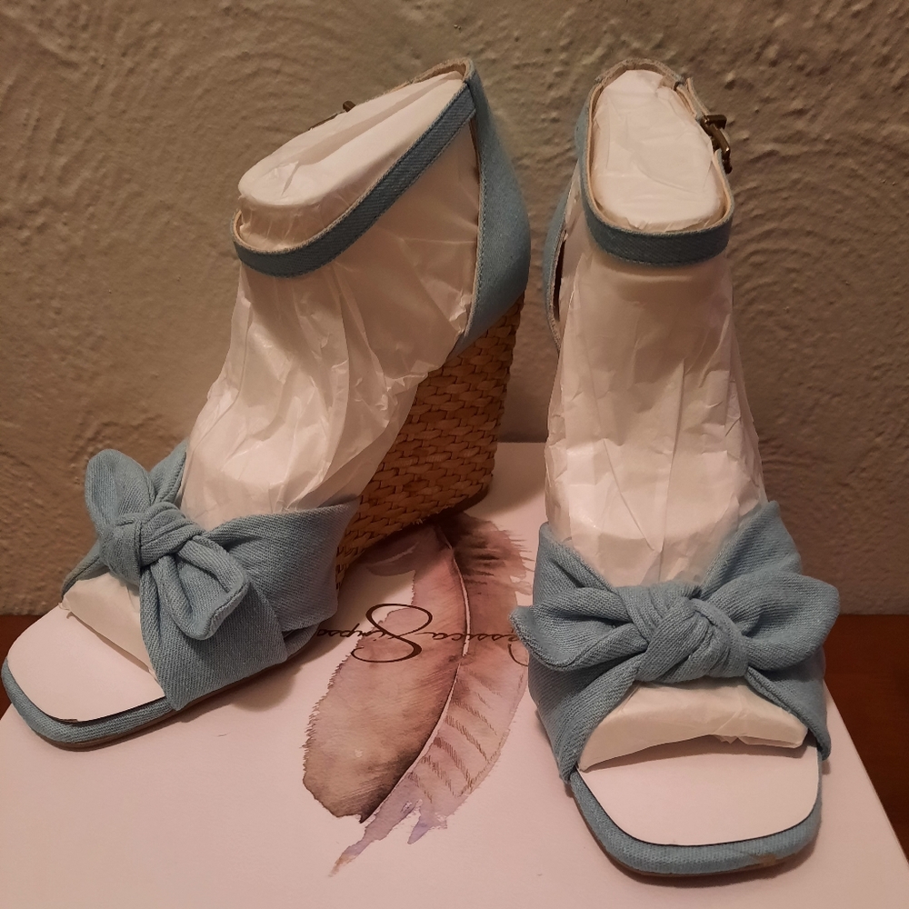 Jessica Simpson Delilah Wedge Sandal - Picture 6 of 7